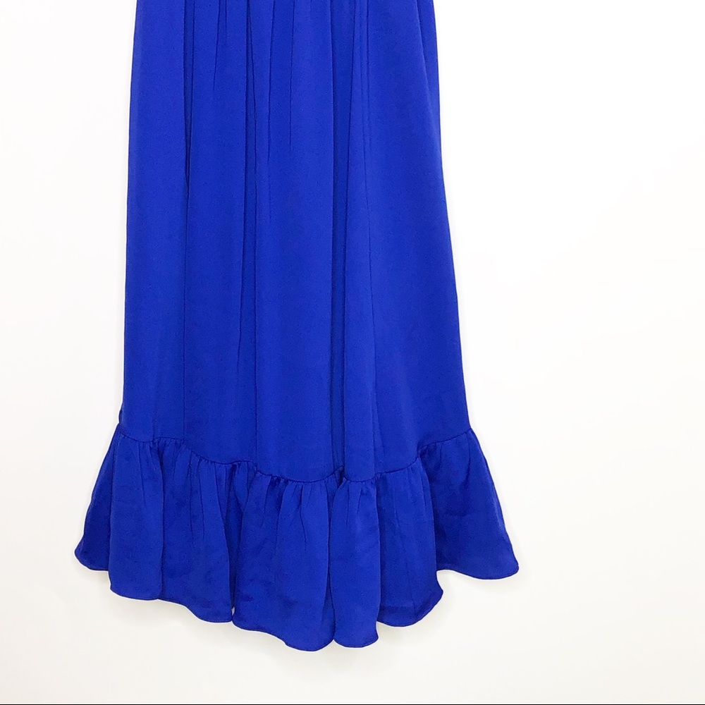 J. Crew Spaghetti-Strap Midi Dress in Pink and Blue - Picture 9 of 9